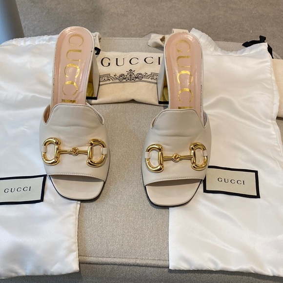 Gucci Shoes - Gucci Nappa Charlotte Mule